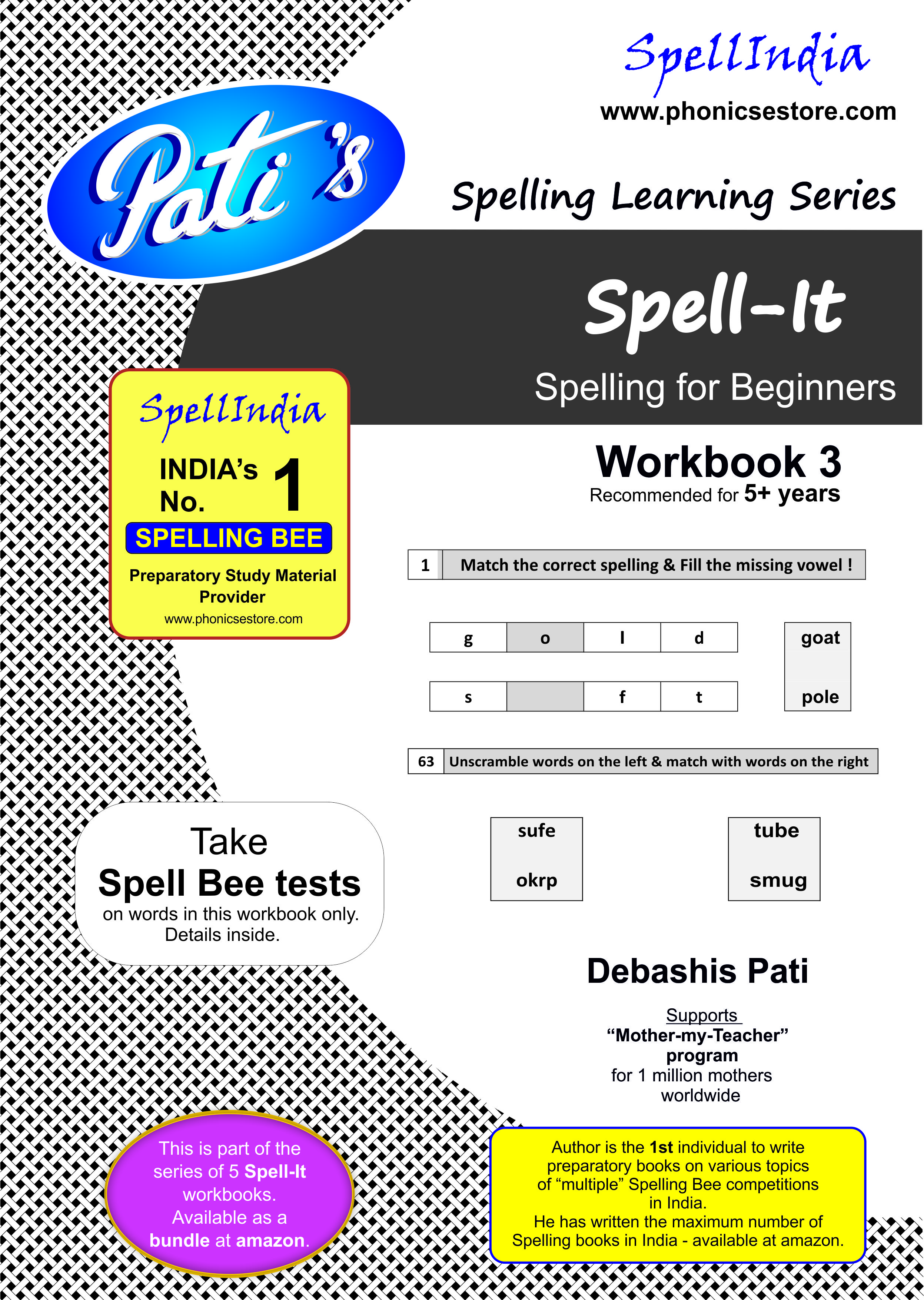 Spell Bee | Junior KG | Spelling Test Words
