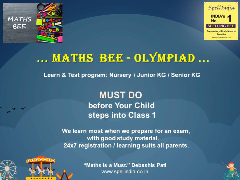 maths olympiad exam questions junior kg